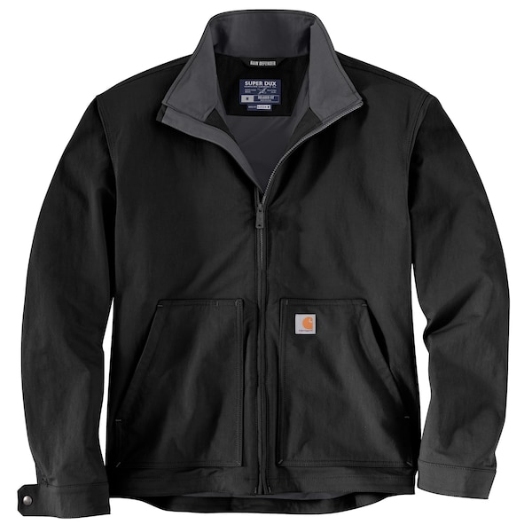 Carhartt Men's OJ5534 M Supr Dux RlxdFt LW Jkt M REG Non-Insulated Relaxed Black OJ5534-M / 105534-N04MREG - main